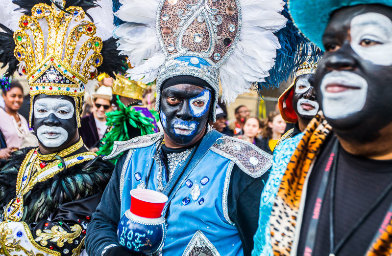 Zulu Parade at Mardi Gras, New Orleans