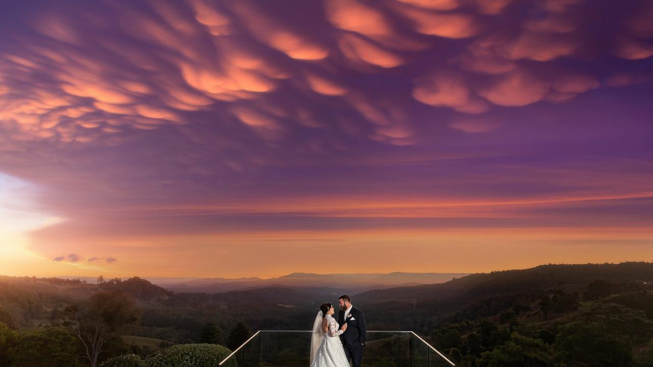 Brooke and Aaron Wedel's wedding at Old Maleny Dairy.
