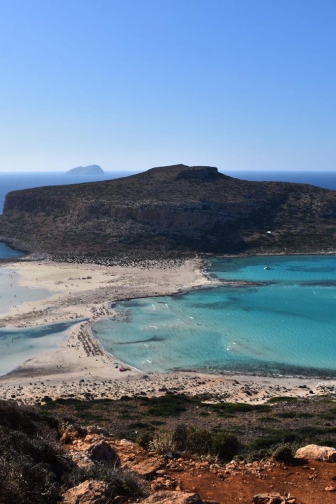 Balos beach and lagoon, Crete, Greece