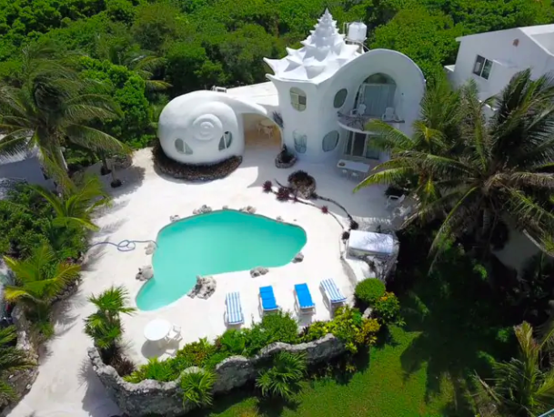 Group Stay at the Famous Seashell House in Isla Mujeres from $75 Per Person! - 2